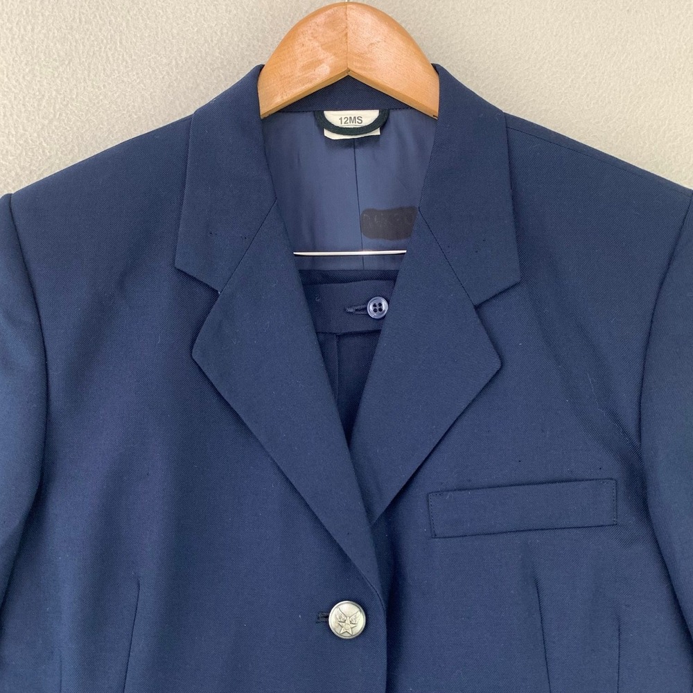 US Air Force Uniform Jacket+Skirt Womens 12MS/10WS Military Career Wool DSCP‎